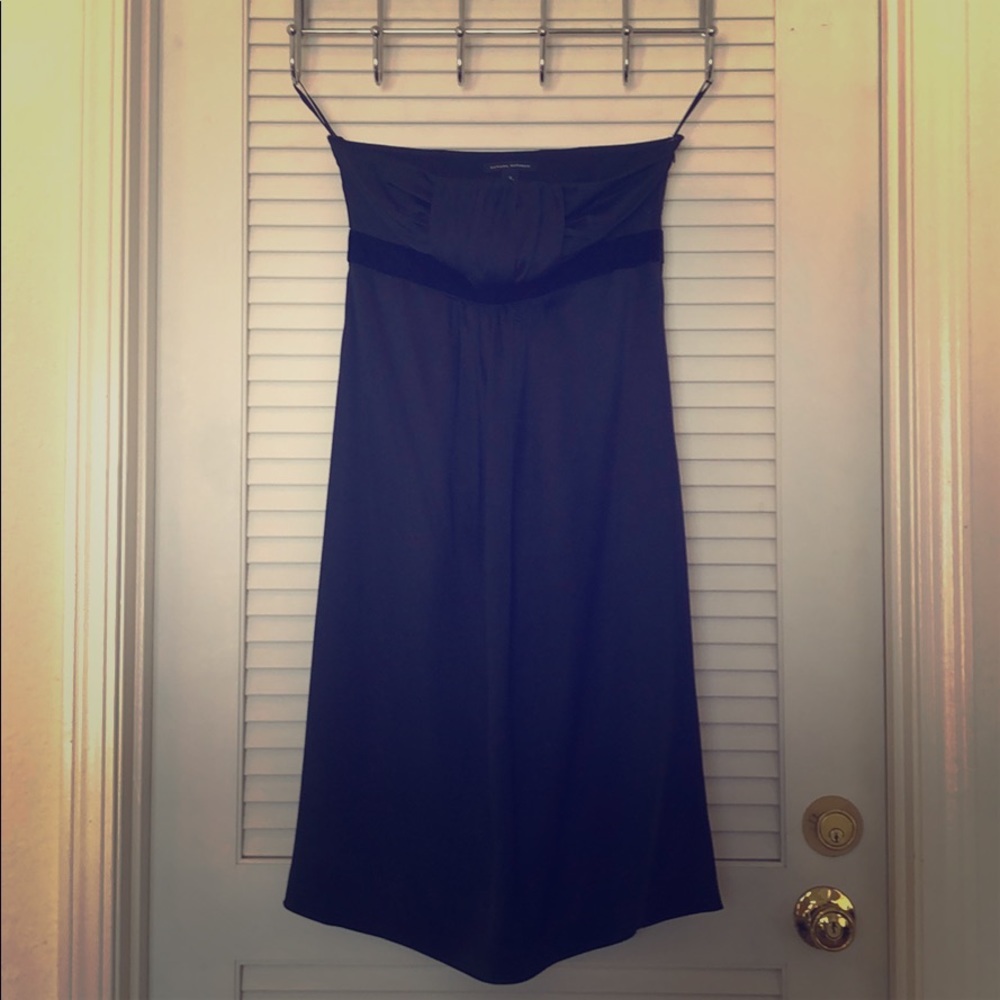 Banana Republic Strapless Black Dress